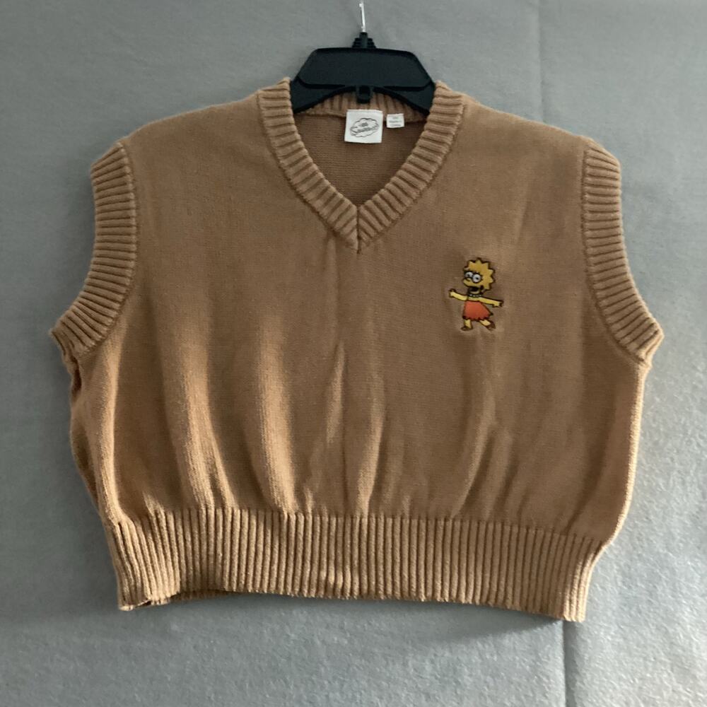 Lisa Simpson Knit Vest – Size Small